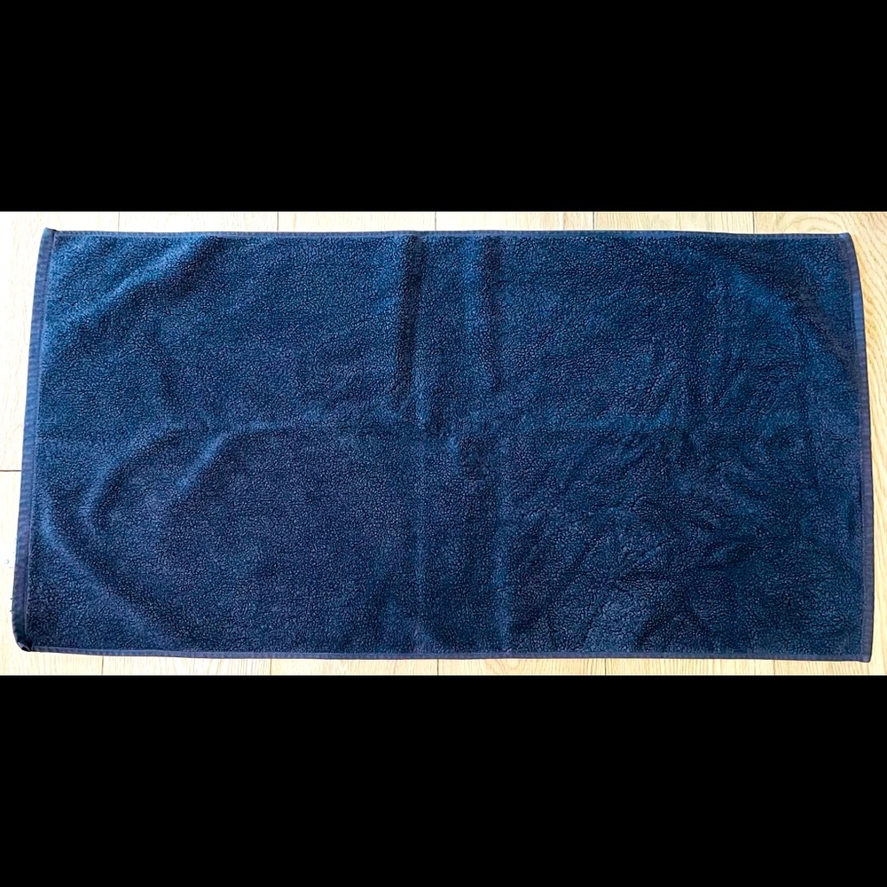 Bathroom mat rug blomus grey